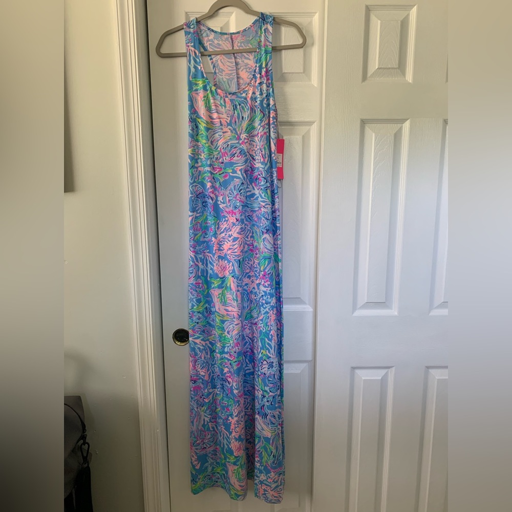 Small Lilly Pulitzer maxi dress NWT